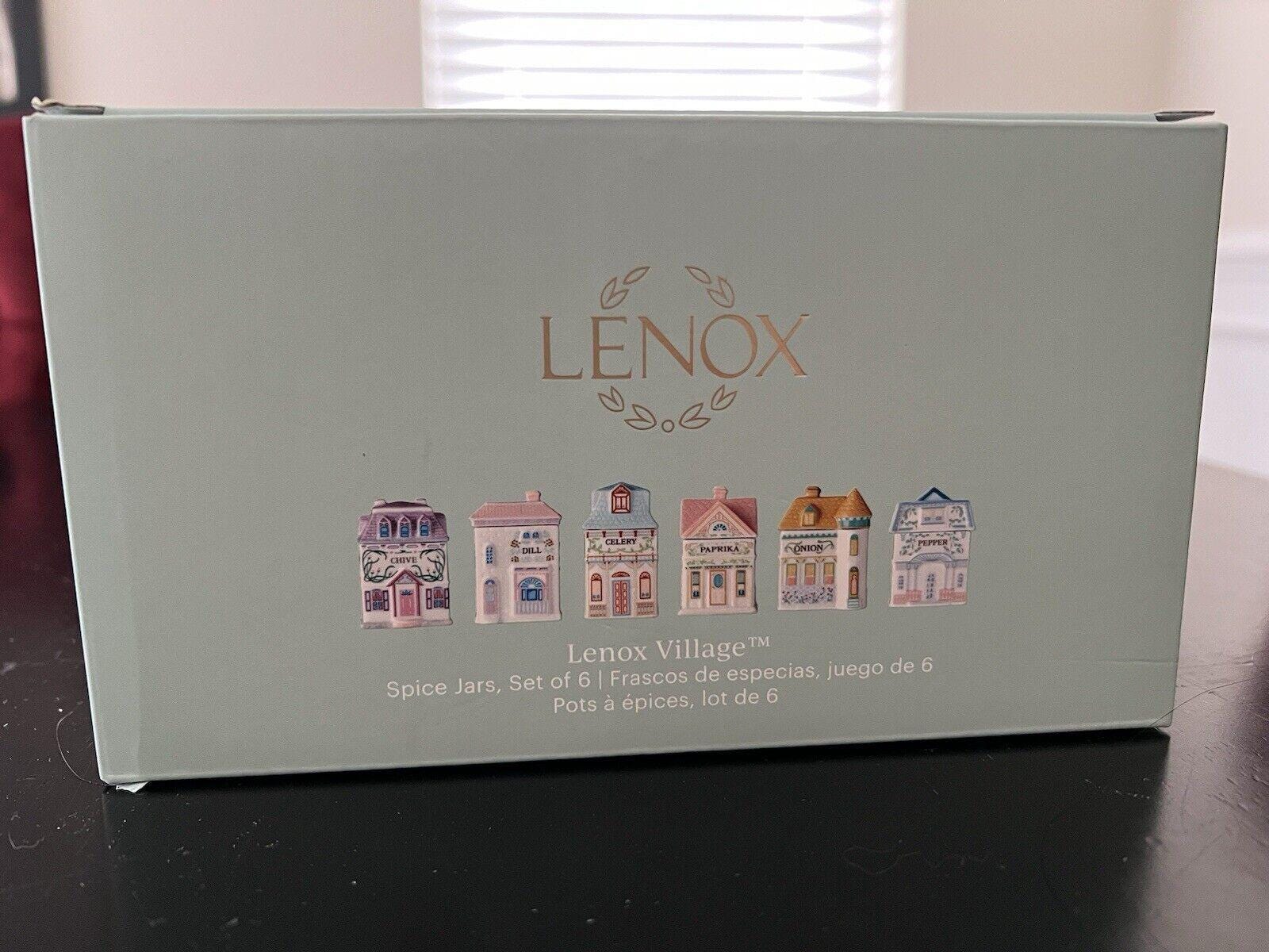Lenox Spice Village Set #2 6 Pieces 2024 NEW IN BOX