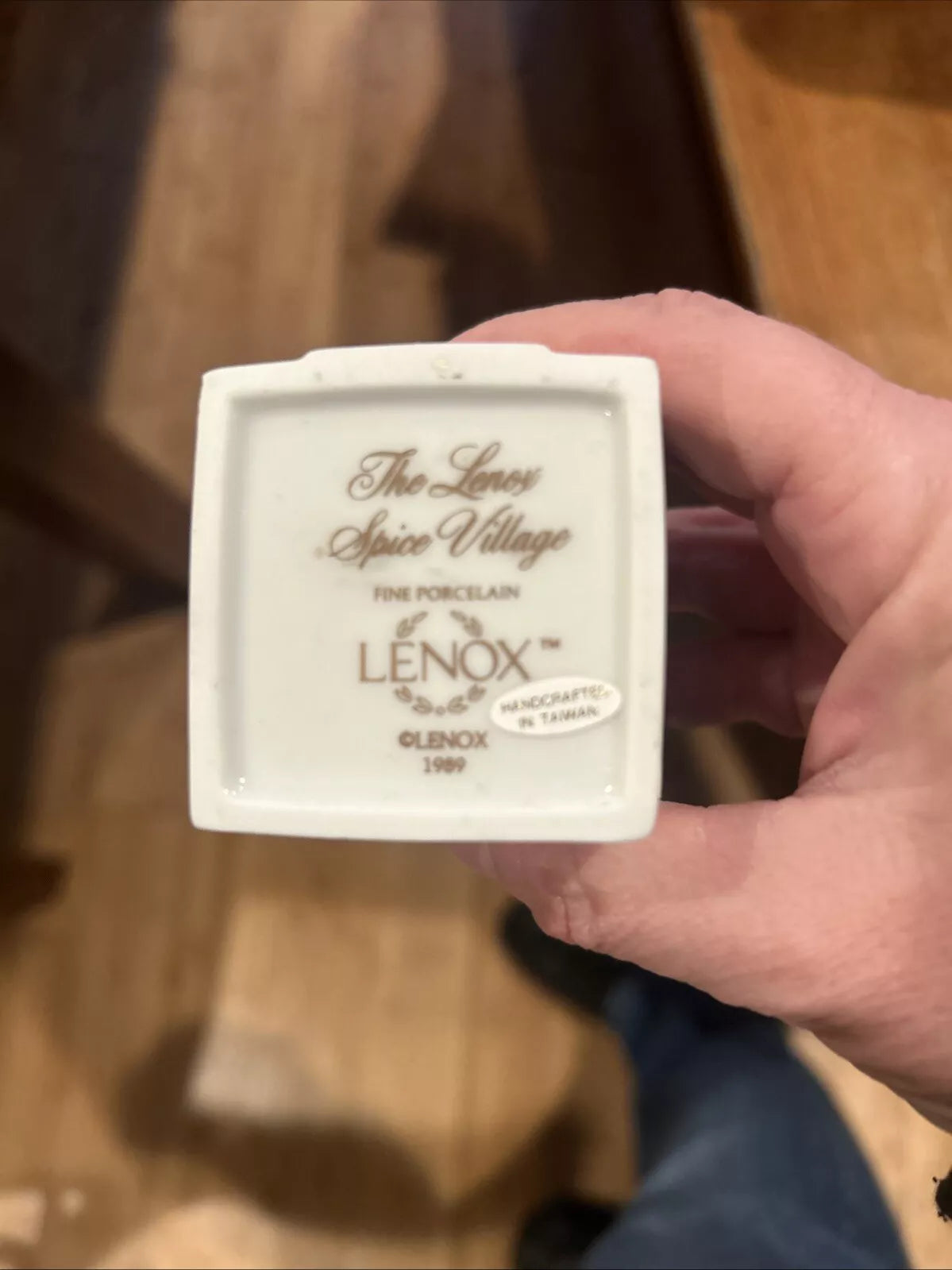 Vintage 1989 Lenox Spice Village Spice Jar Complete Set of 24 Houses with Rack